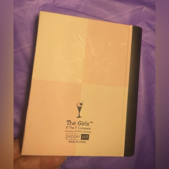 My Little Black Book Address Book by The Girls-Pepper Pot - Picture 2 of 4